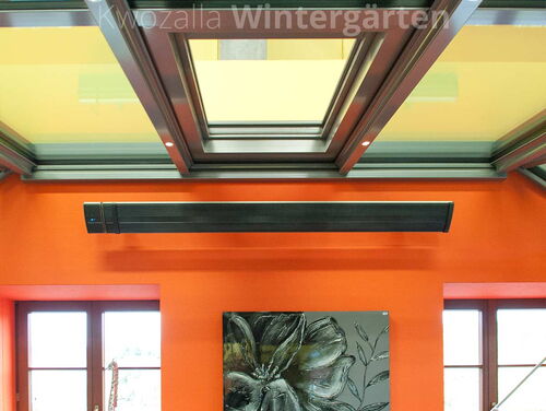 Dunkelstrahler - Infrarot-Heizstrahler als Terrassenheizung, Wintergartenheizung