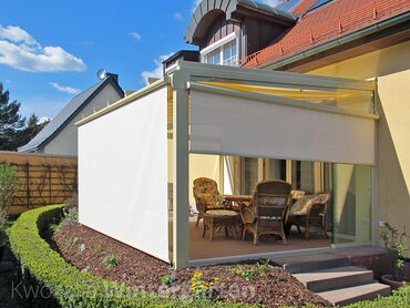 Sonnenschutz mit Markisen - Beschattung Kaltwintergarten, innen und außen