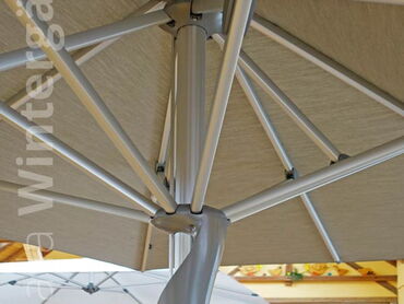 Stockschirm, Gestänge aus Aluminium, besonders stabil
