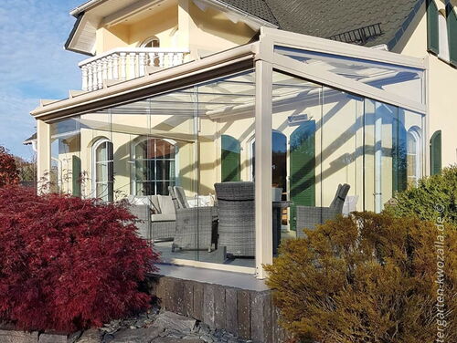Wintergarten von Kwozalla - Einsatz modernster Gläser, ausgeklügelte Konstruktionsdetails