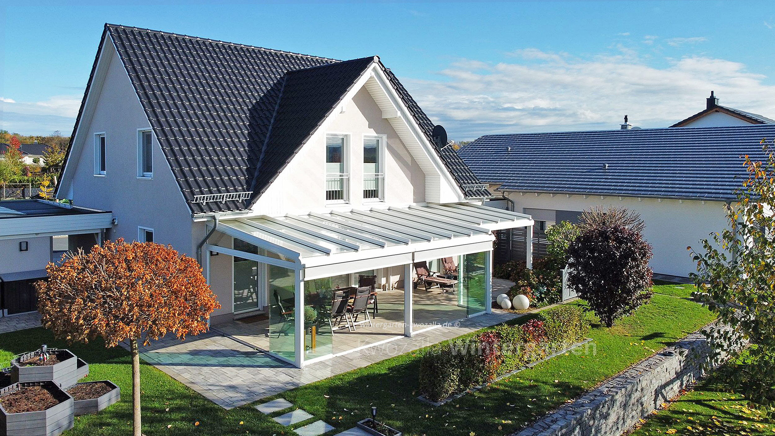 Terrassenüberdachungen von Kwozalla in Sachsen - Made in Germany